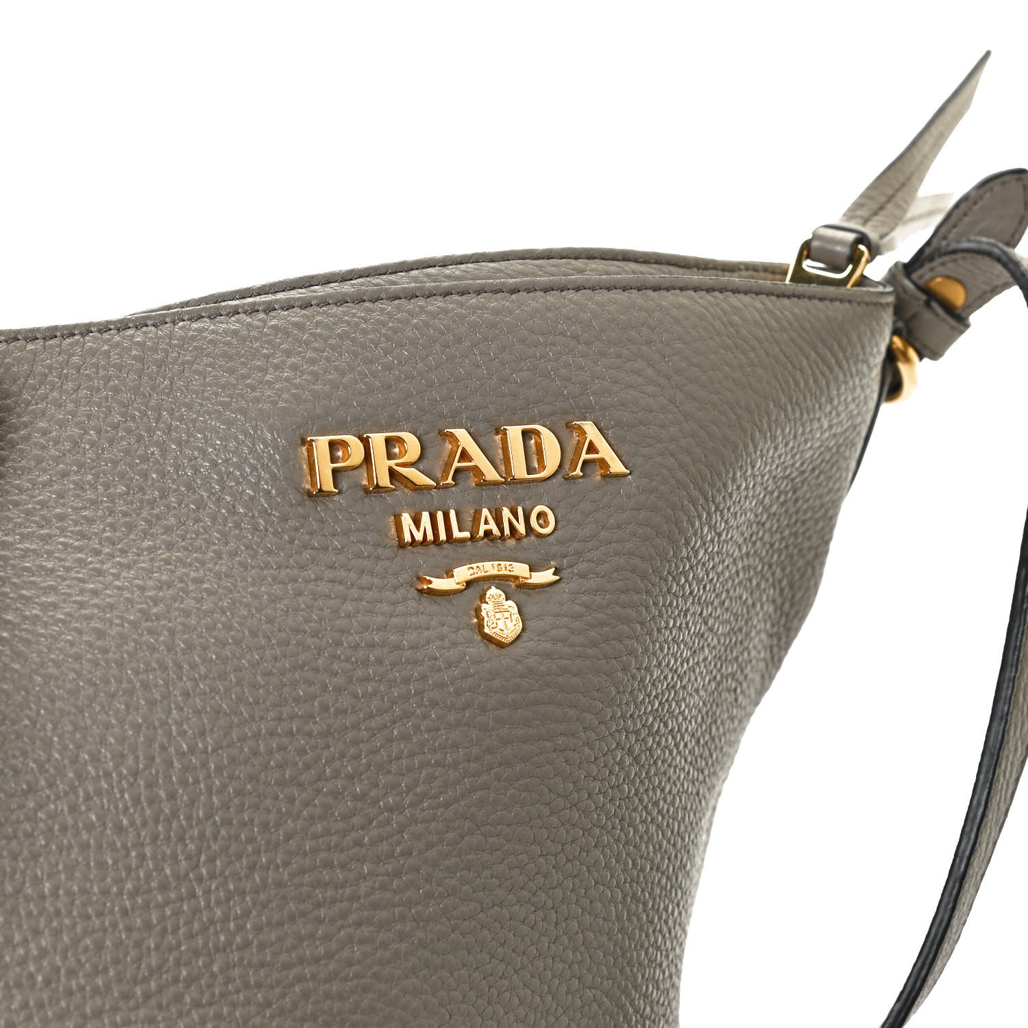 Prada Vitello Daino Crossbody Bag Argilla 6 of 10