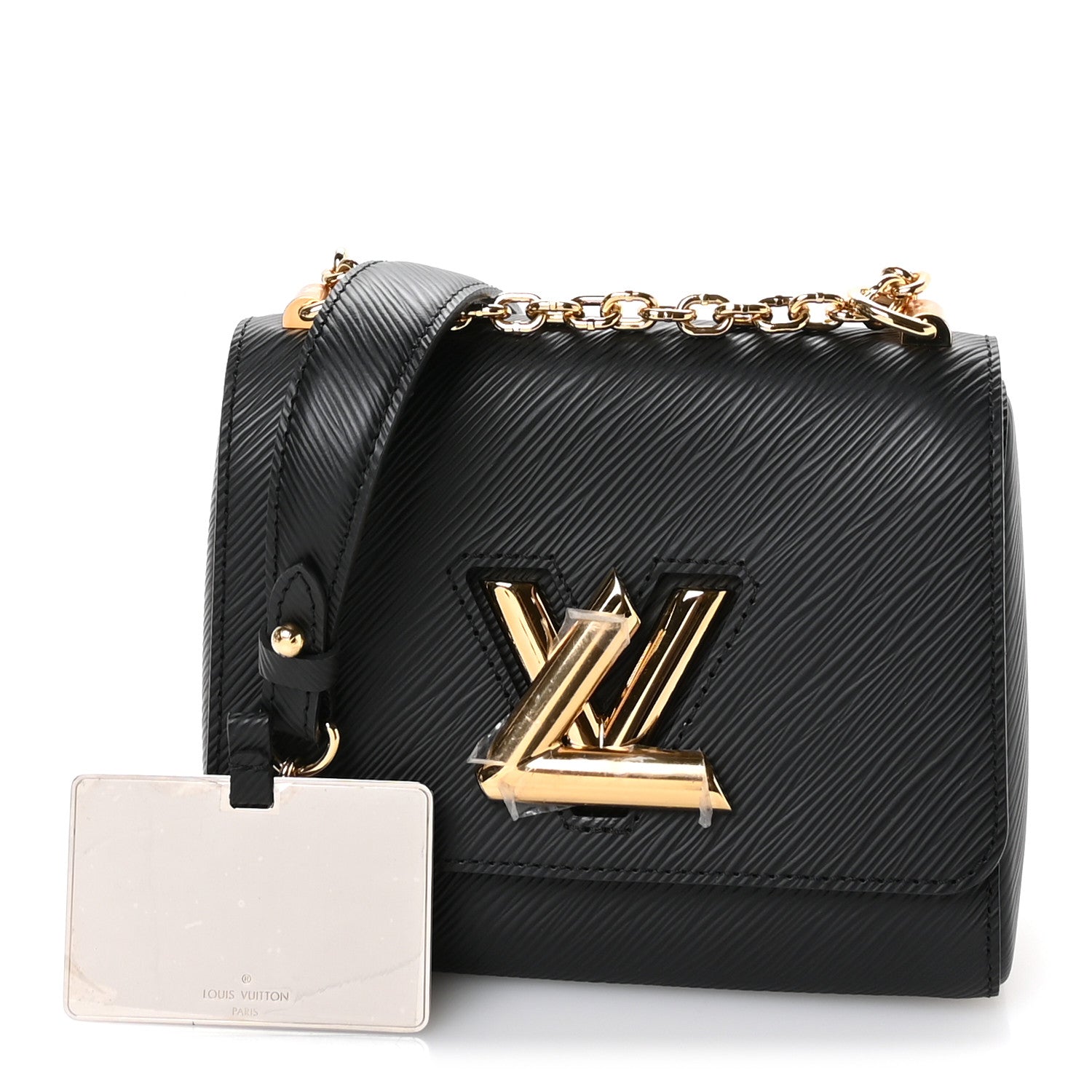 Louis Vuitton Epi Twist Shoulder Bag PM Black 3 of 10