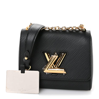 Louis Vuitton Epi Twist Shoulder Bag PM Black 3 of 10