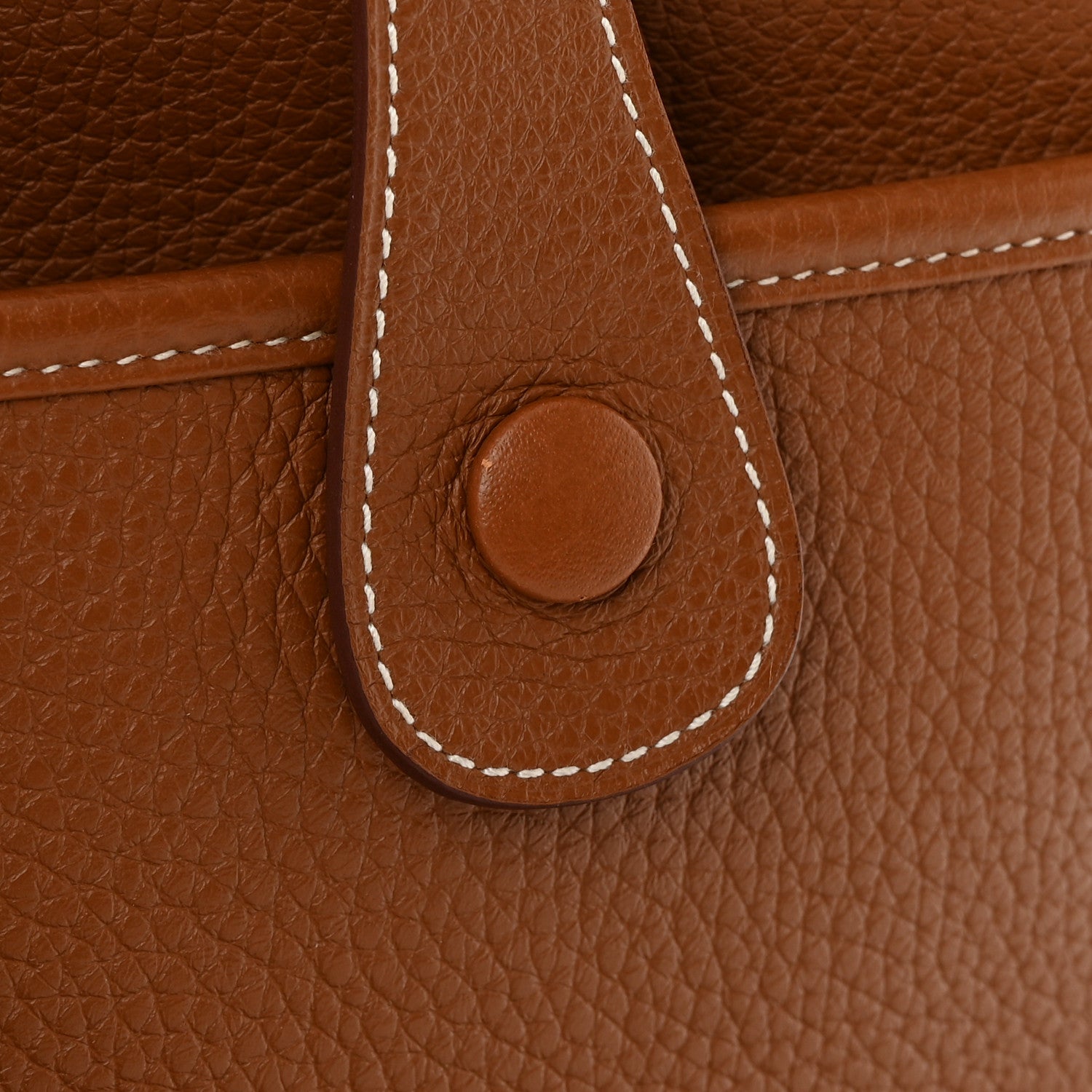 Hermes Taurillon Clemence Evelyne III GM Gold 11 of 12
