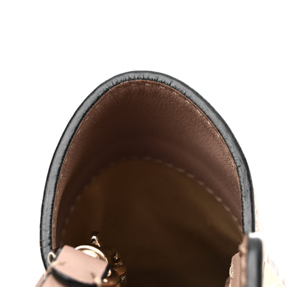 Valentino Garavani Vitello Mini Rockstud Tote Poudre 16 of 21