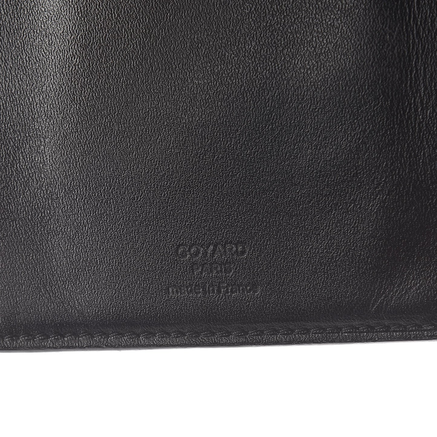 Goyardine Pocket Organizer Wallet Black
