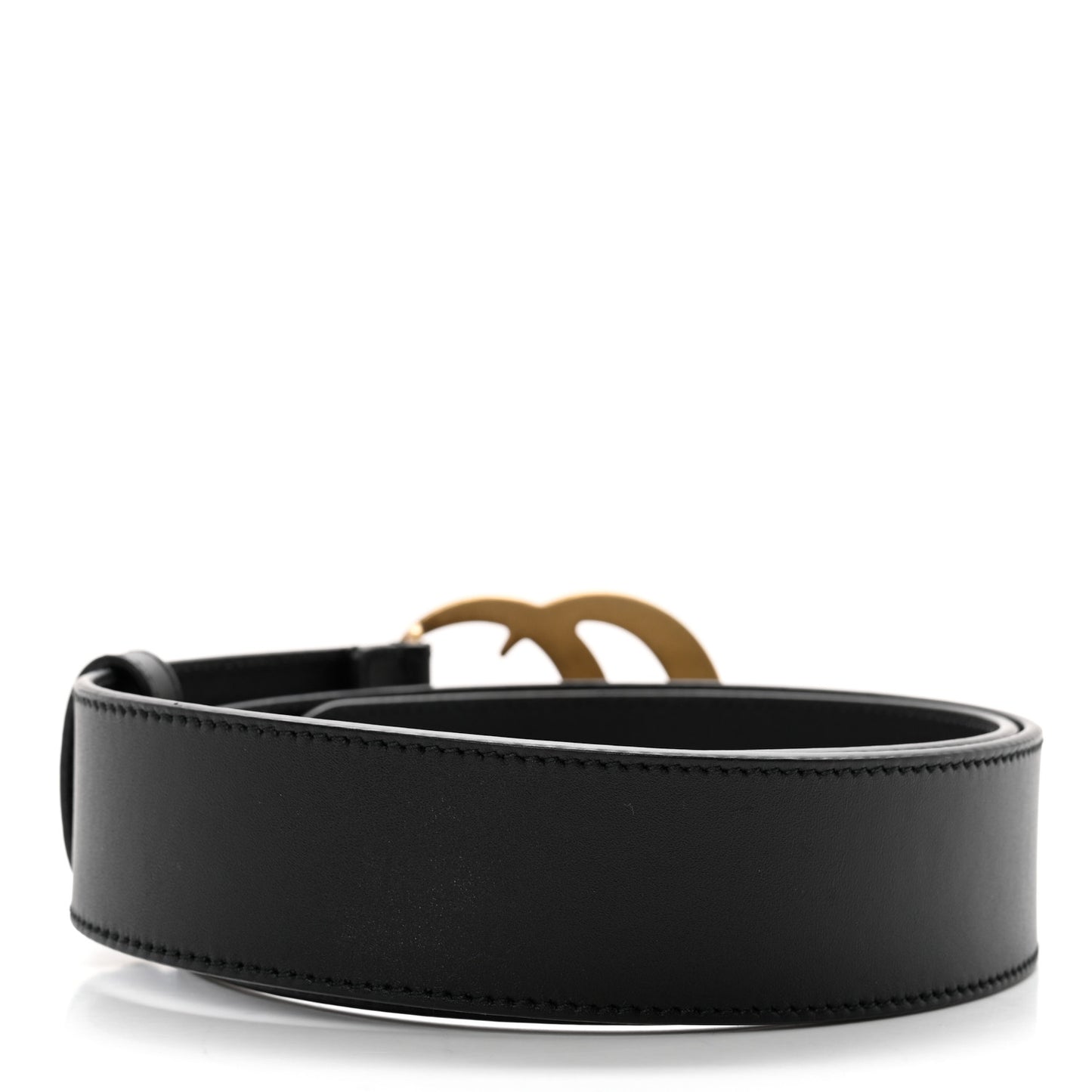 Calfskin Double G 40mm Belt 80 32 Black