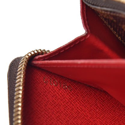 Louis Vuitton Damier Ebene Clemence Wallet 7 of 8