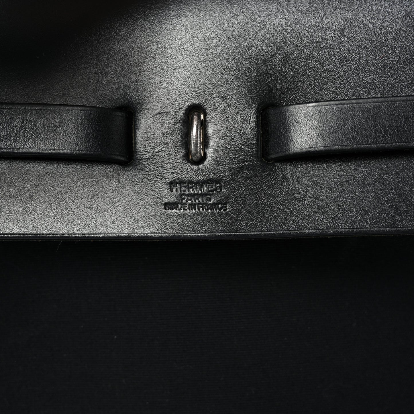 Toile Vache Calfskin Herbag 39 MM Black