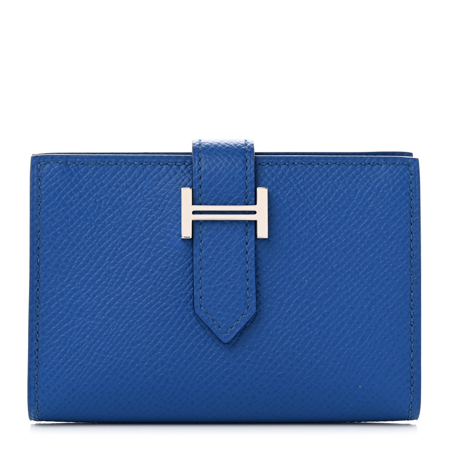 Epsom Bearn Card Holder Wallet Bleu Zellige