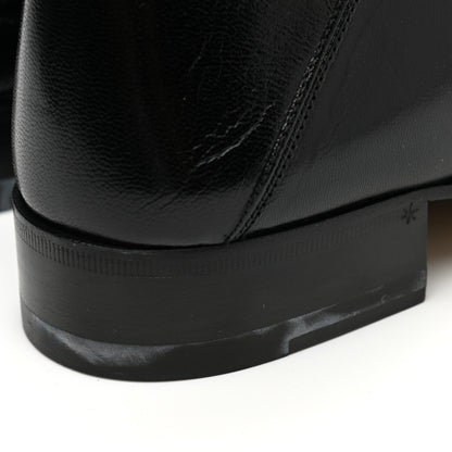 Gucci Goatskin Womens Horsebit Mid-Heel Loafers 40 Black 9 of 11