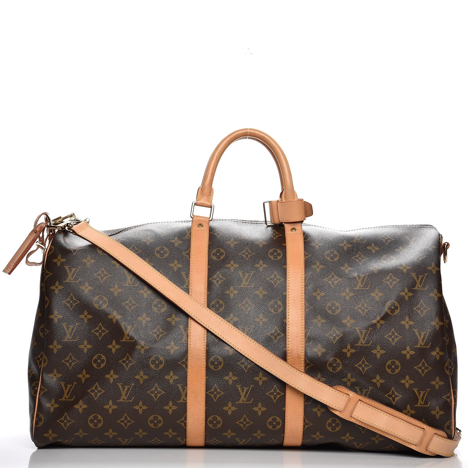 Louis Vuitton Monogram Keepall Bandouliere 55 1 of 10
