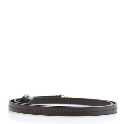 Louis Vuitton Calfskin 12mm Favorite Long Strap Brown 2 of 3
