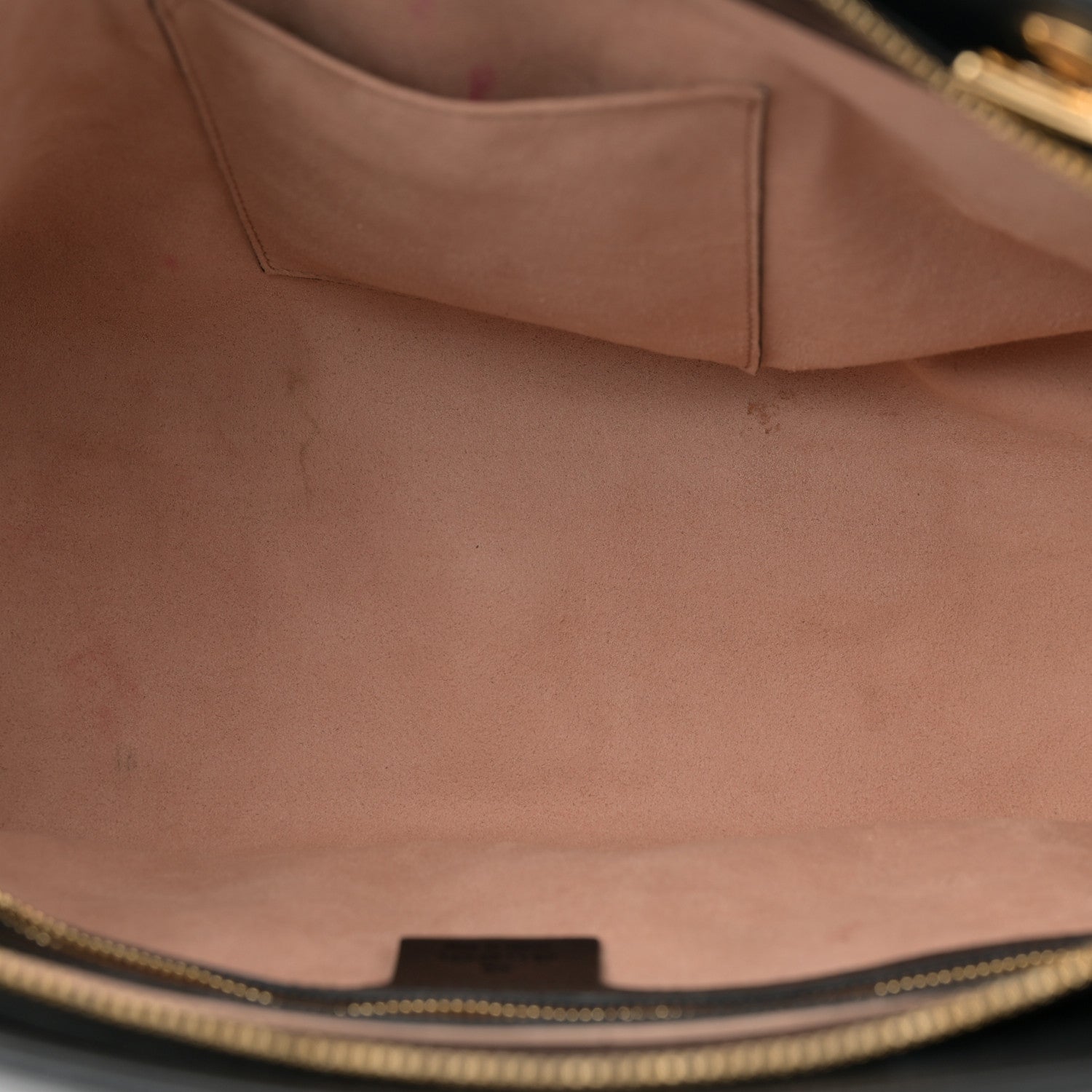 Gucci Guccissima Signature Medium Shoulder Tote Bag Black 5 of 14