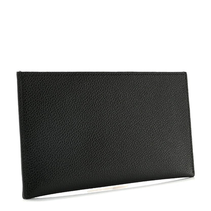 Louis Vuitton Calfskin Felicie Chain Wallet Card Holder Insert Black 3 of 7