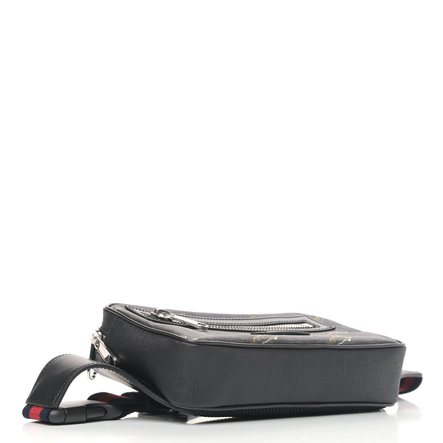Soft GG Supreme Monogram Tigers Belt Bag Black Multicolor