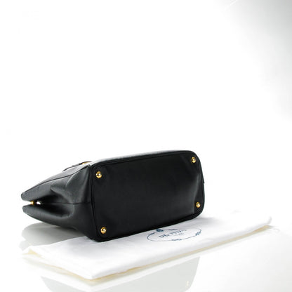 Prada Saffiano Large Galleria Double Zip Tote Black 4 of 13