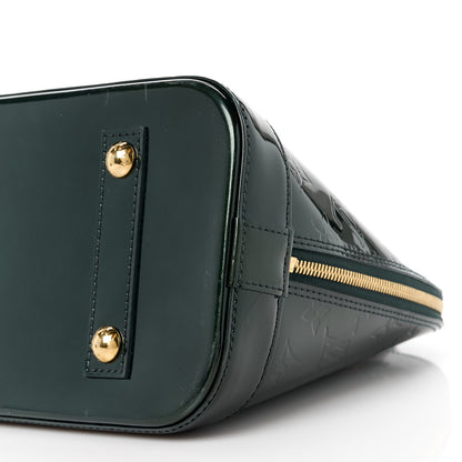 Louis Vuitton Vernis Alma PM Blue Nuit 9 of 9