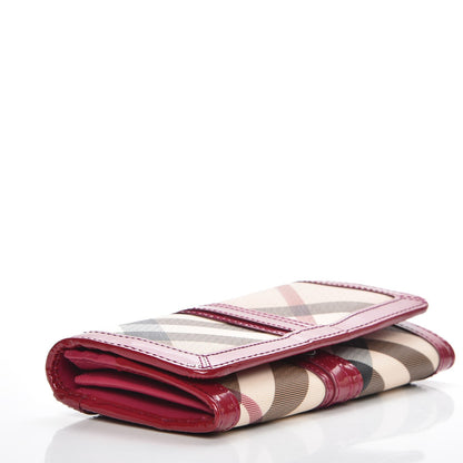 Burberry Supernova Check Penrose Continental Wallet Raspberry Sorbet 4 of 7