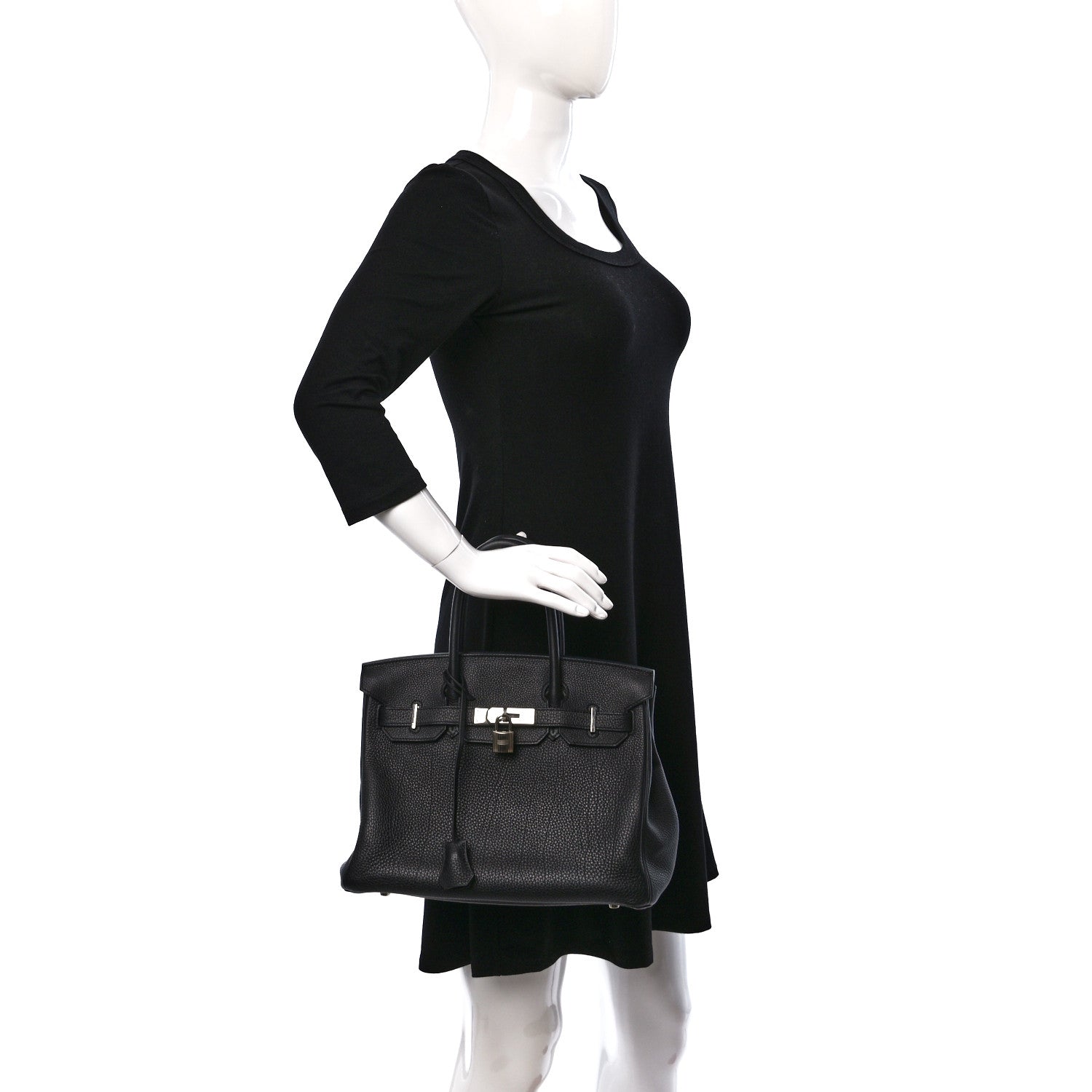 Hermes Togo Birkin 30 Black 2 of 13