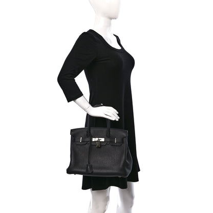 Hermes Togo Birkin 30 Black 2 of 13