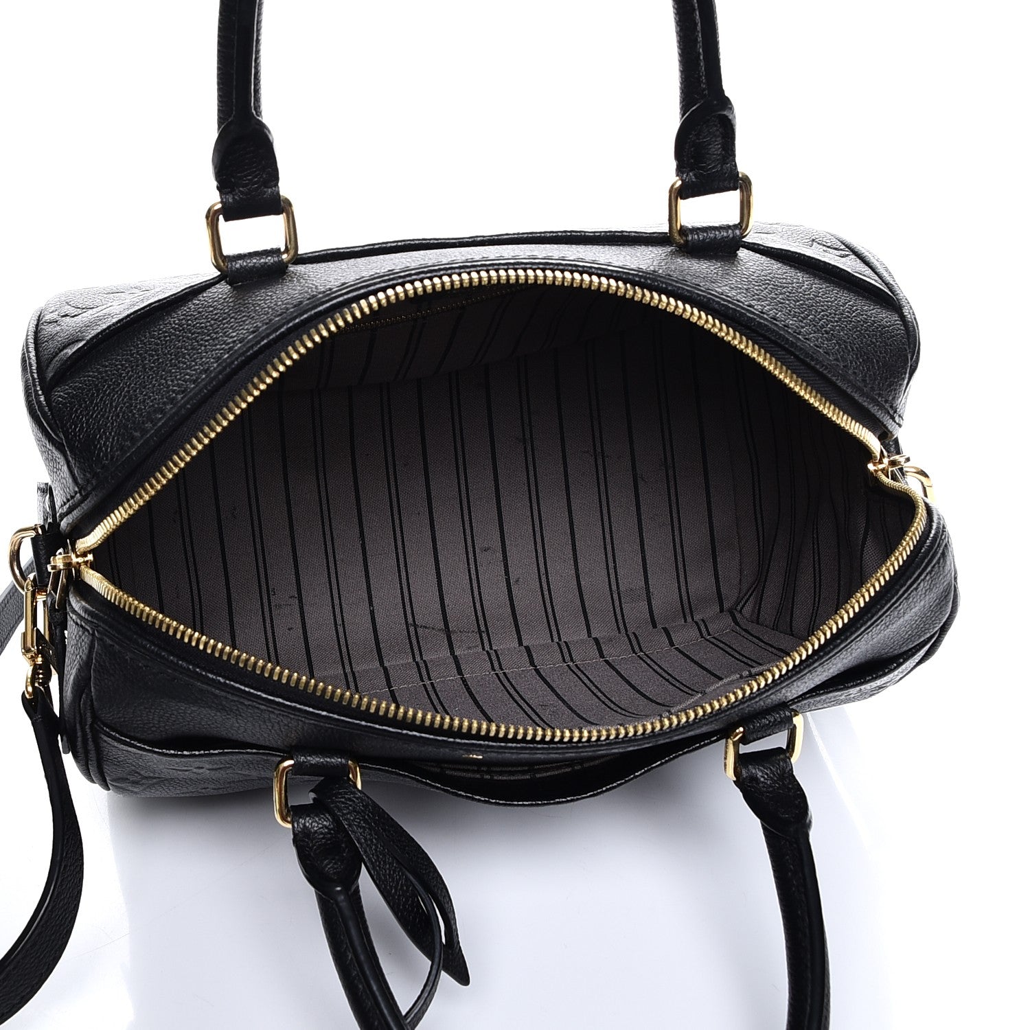 Louis Vuitton Empreinte Speedy Bandouliere 25 NM Black 6 of 10