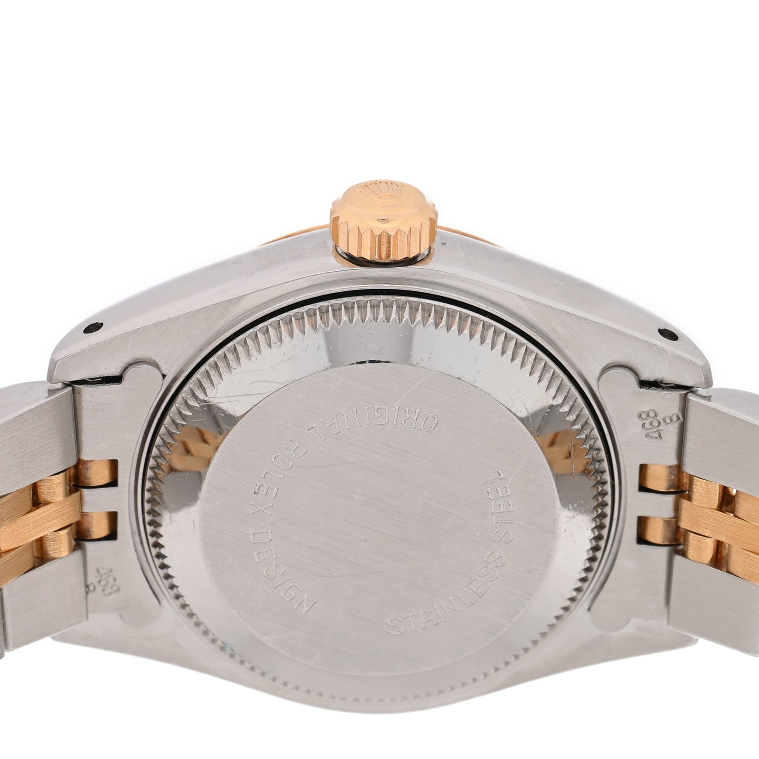 Rolex Stainless Steel 18K Yellow Gold 26mm Oyster Perpetual Datejust Watch Champagne 69173 4 of 4