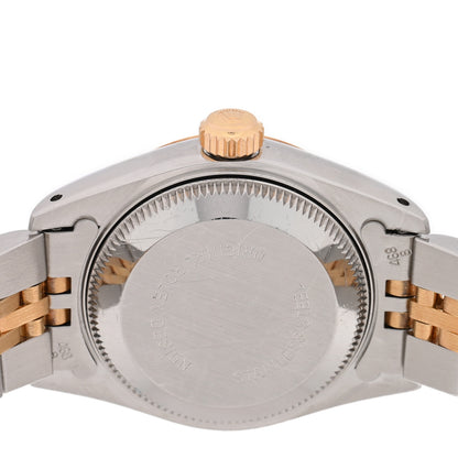 Rolex Stainless Steel 18K Yellow Gold 26mm Oyster Perpetual Datejust Watch Champagne 69173 4 of 4