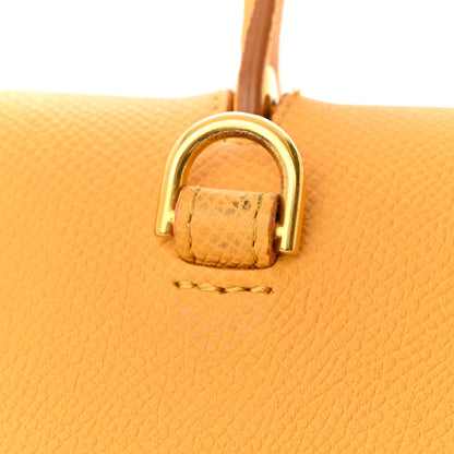 Celine Grained Calfskin Mini Belt Bag Amber 12 of 12