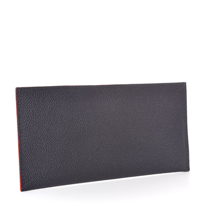 Louis Vuitton Calfskin Felicie Chain Wallet Card Holder Insert Marine Rouge 3 of 6