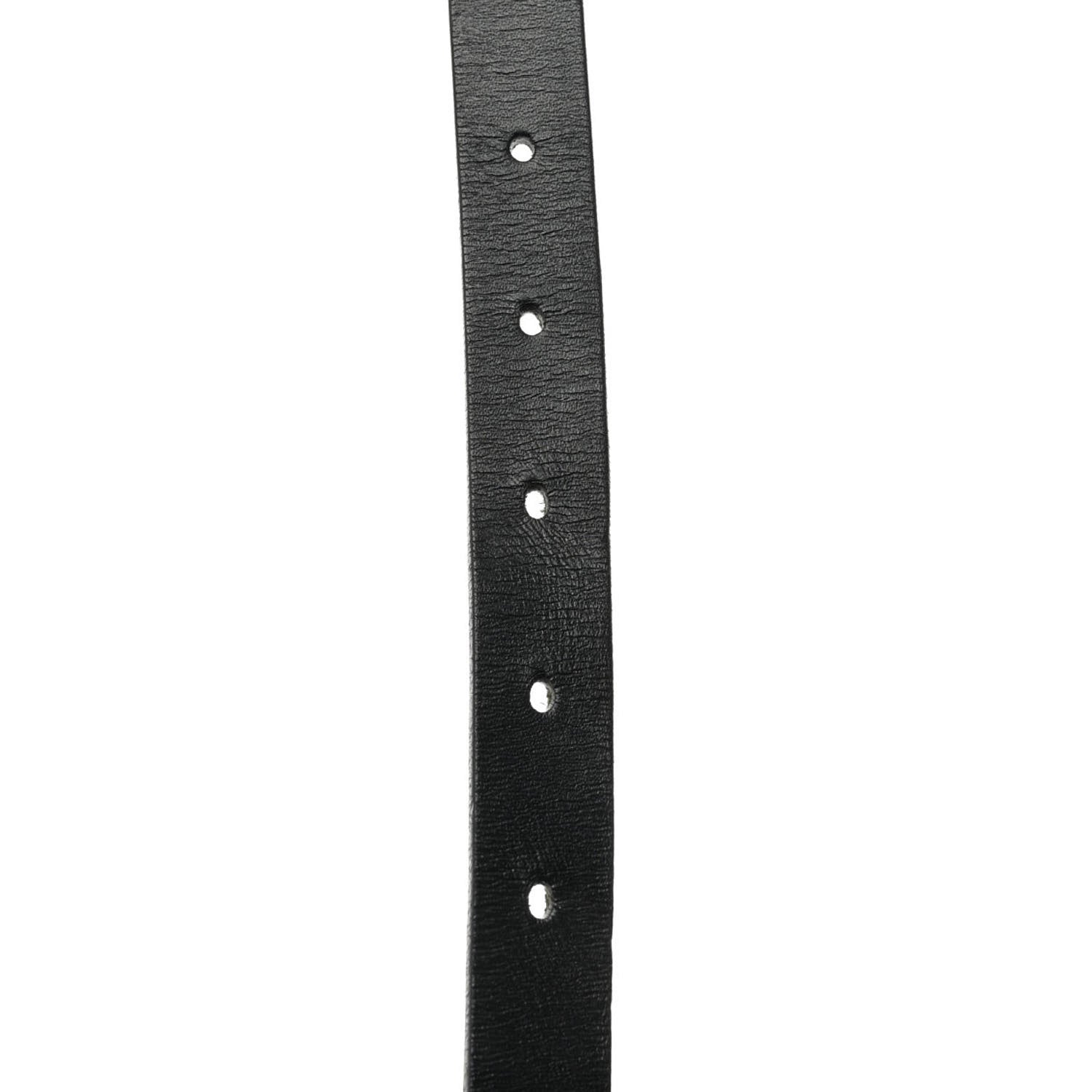 Gucci Calfskin Horsebit Buckle Belt 95 38 Black 4 of 7