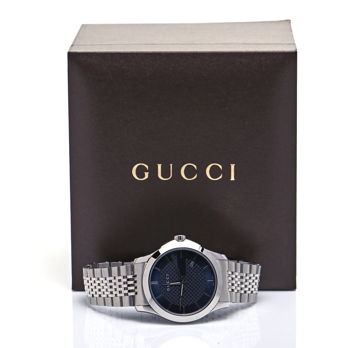 Stainless Steel 38mm G-Timeless Quartz Watch Navy