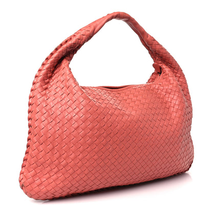 Bottega Veneta Nappa Intrecciato Large Veneta Hobo Peach 3 of 10