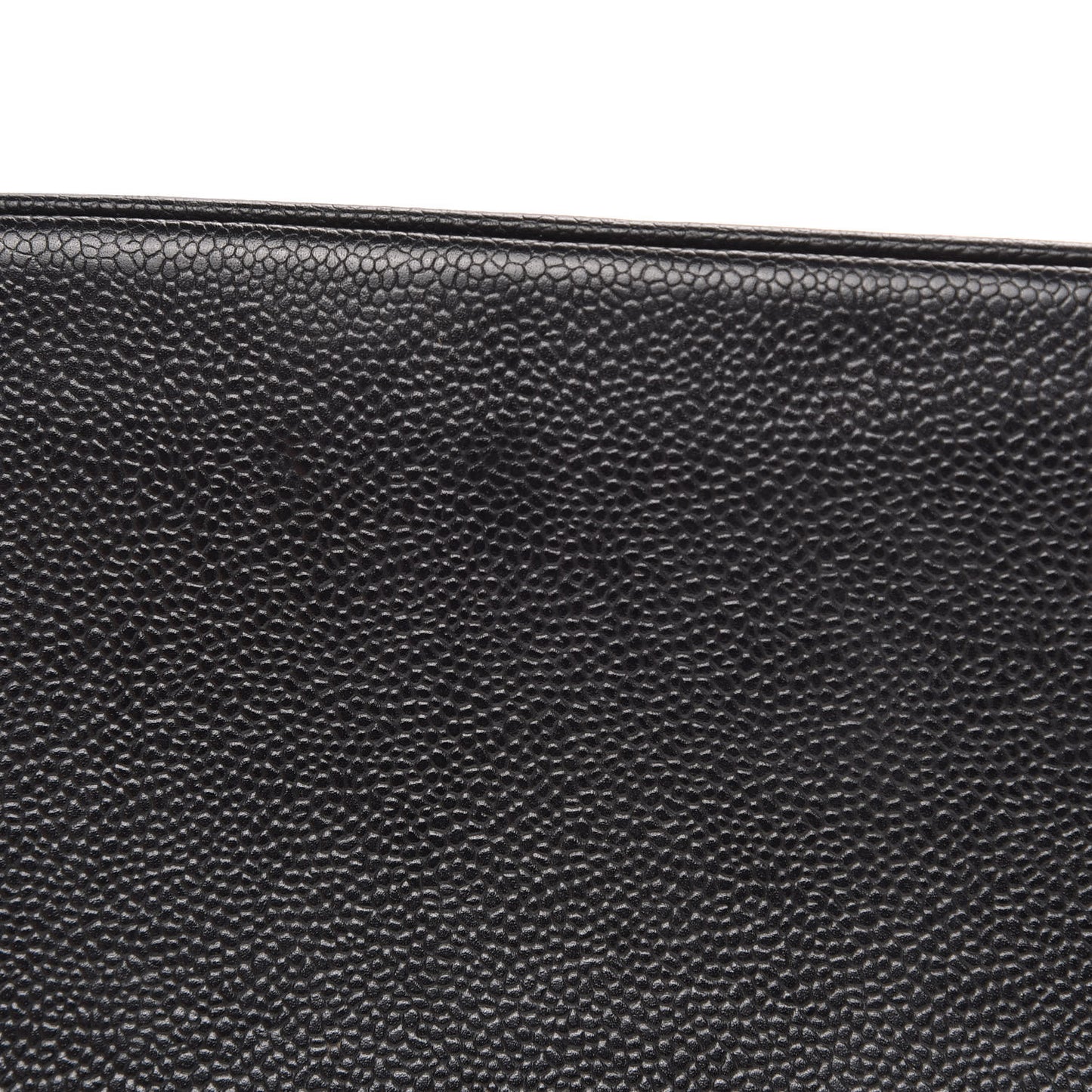 Caviar Quilted Medallion Tote Black