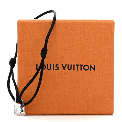 Louis Vuitton X UNICEF Sterling Silver Lockit Bracelet Black 4 of 4