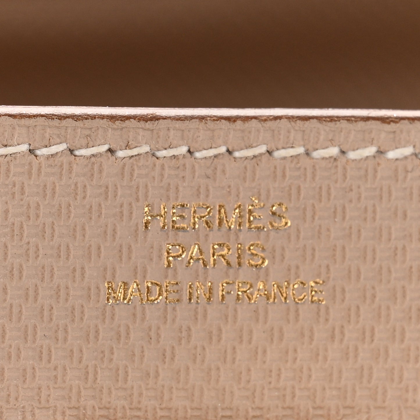 Grain d'H Kelly Longue Wallet Argile