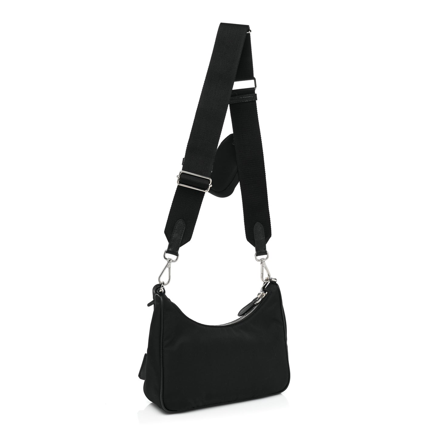 Nylon Re-Edition 2005 Shoulder Bag Black