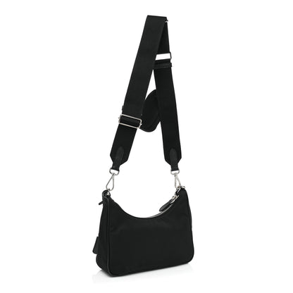 Prada Nylon Re-Edition 2005 Shoulder Bag Black 3 of 9