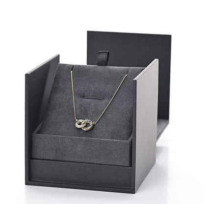 David Yurman 18K Yellow Gold Diamond Pave Extra-Small Belmont Pendant Necklace 7 of 7