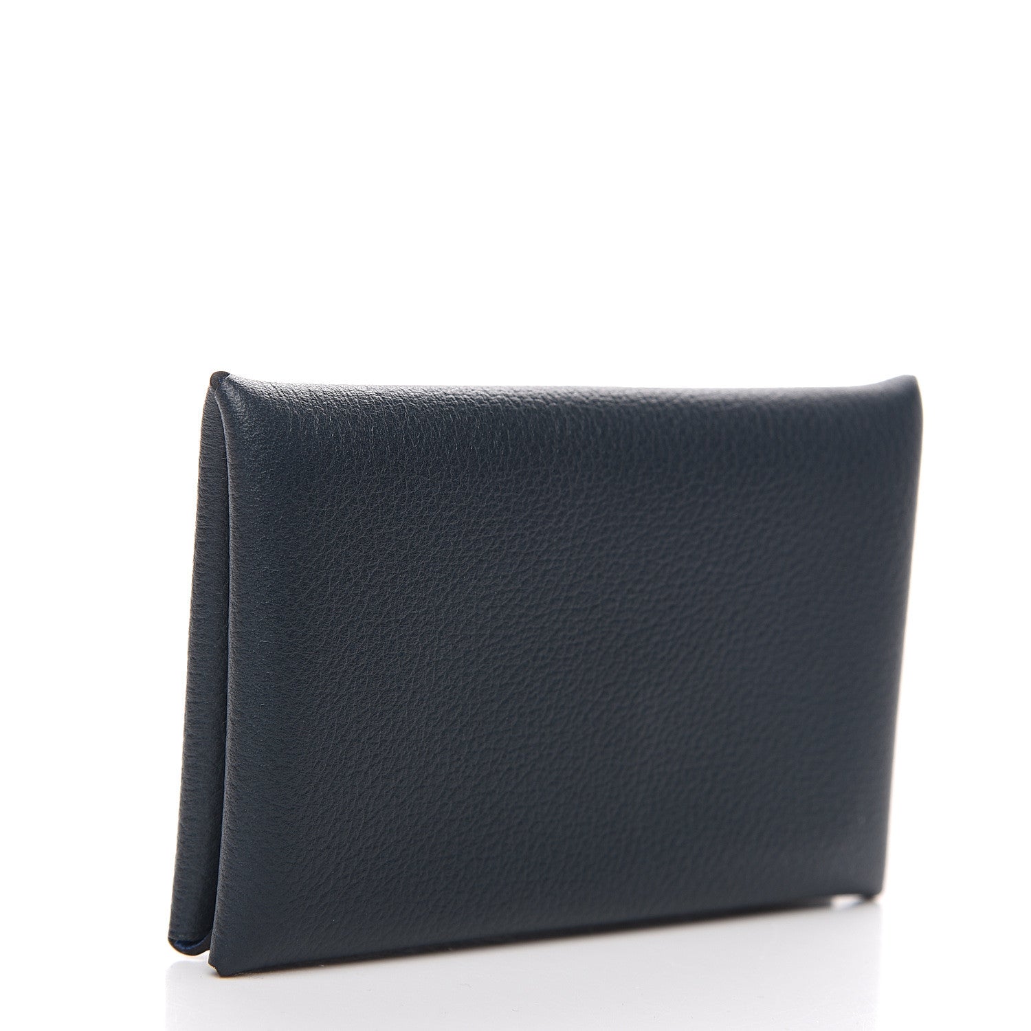 Hermes Evercolor Calvi Card Case Vert Cypress 2 of 7