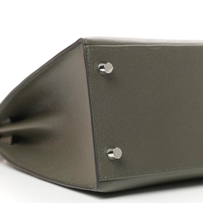 Hermes Epsom Kelly Sellier 28 Vert De Gris 8 of 11
