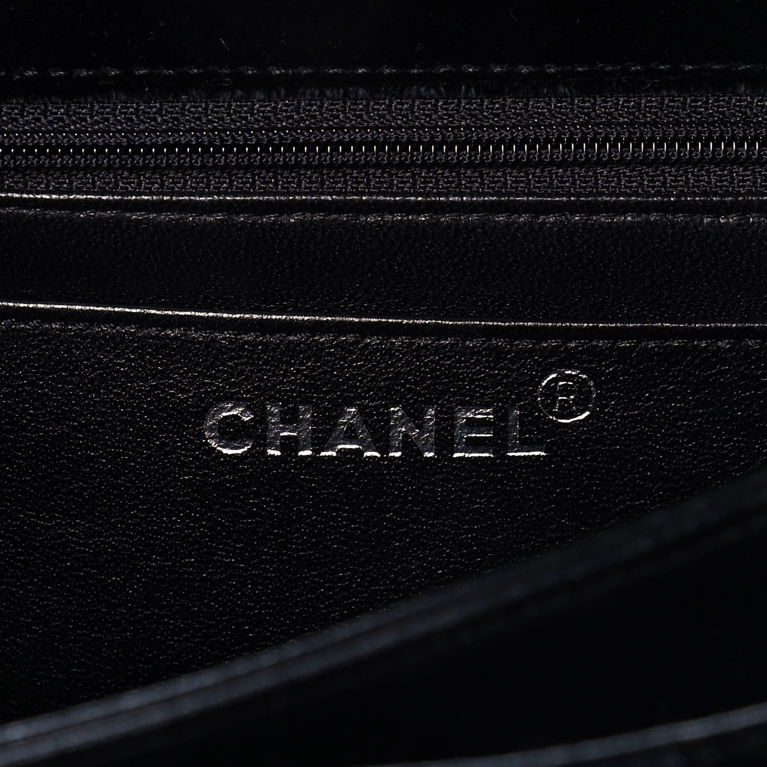 Chanel Velvet Quilted Shoulder Bag Black 6 of 12