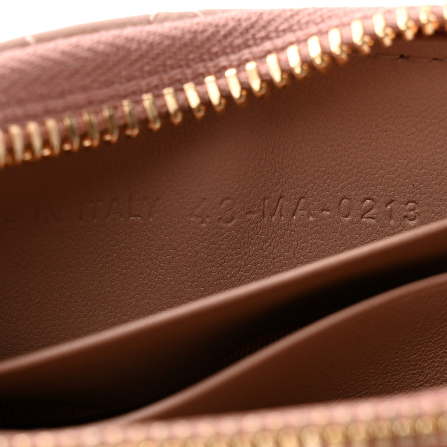 Lambskin Cannage Small Lady Dior Voyageur Coin Purse Rose Des Vents