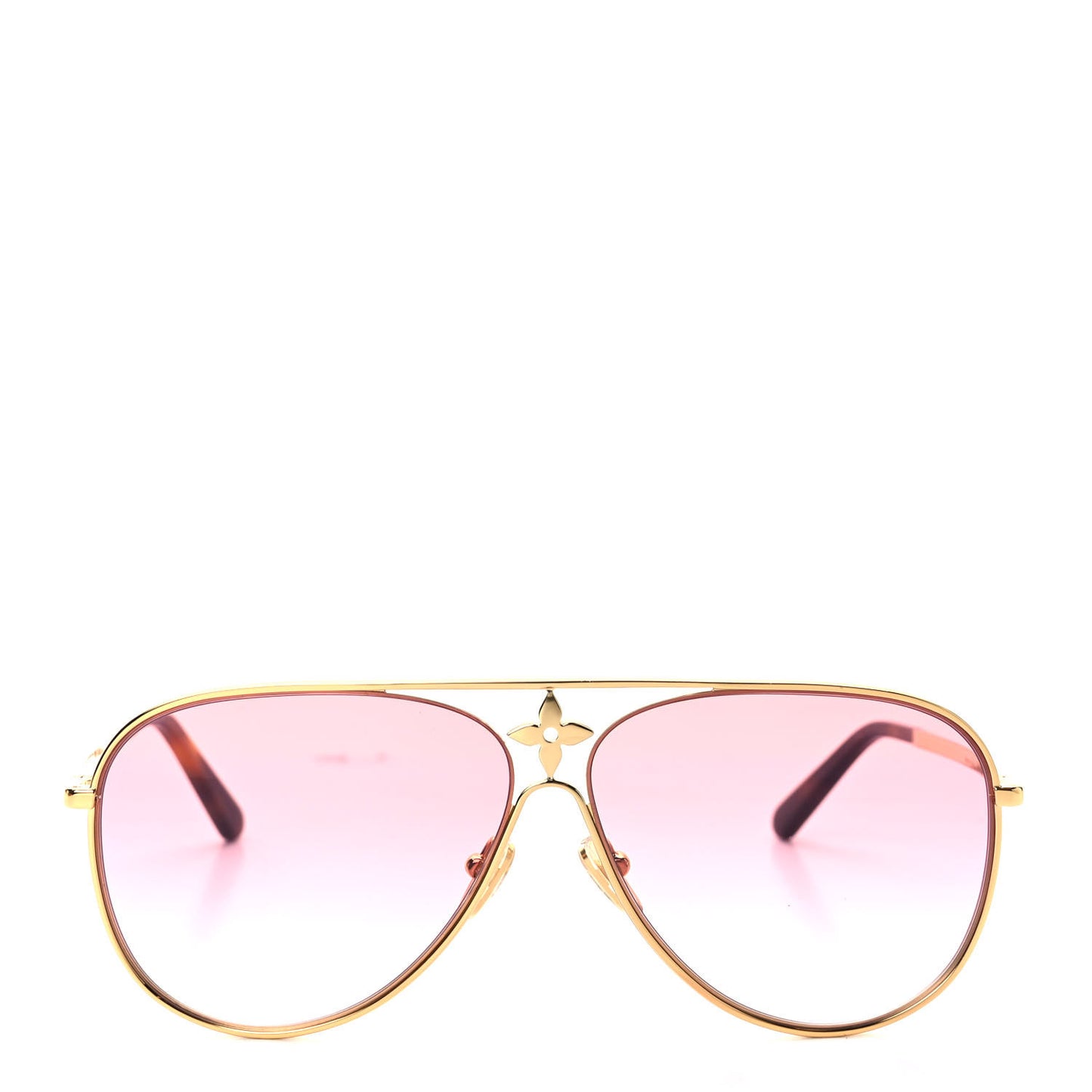 Metal LV Star Pilot Sunglasses Z1868U Pink