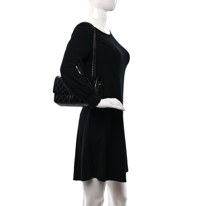 Chanel Patent Calfskin Quilted 2.55 Reissue 225 Flap So Black 2 of 9