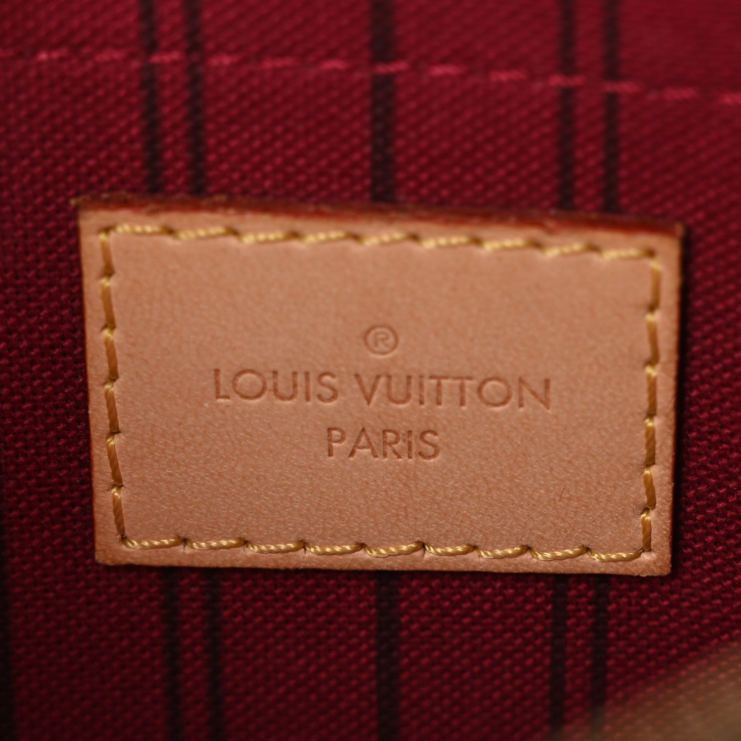 Louis Vuitton Monogram Neverfull MM GM Pochette Pivoine 6 of 8