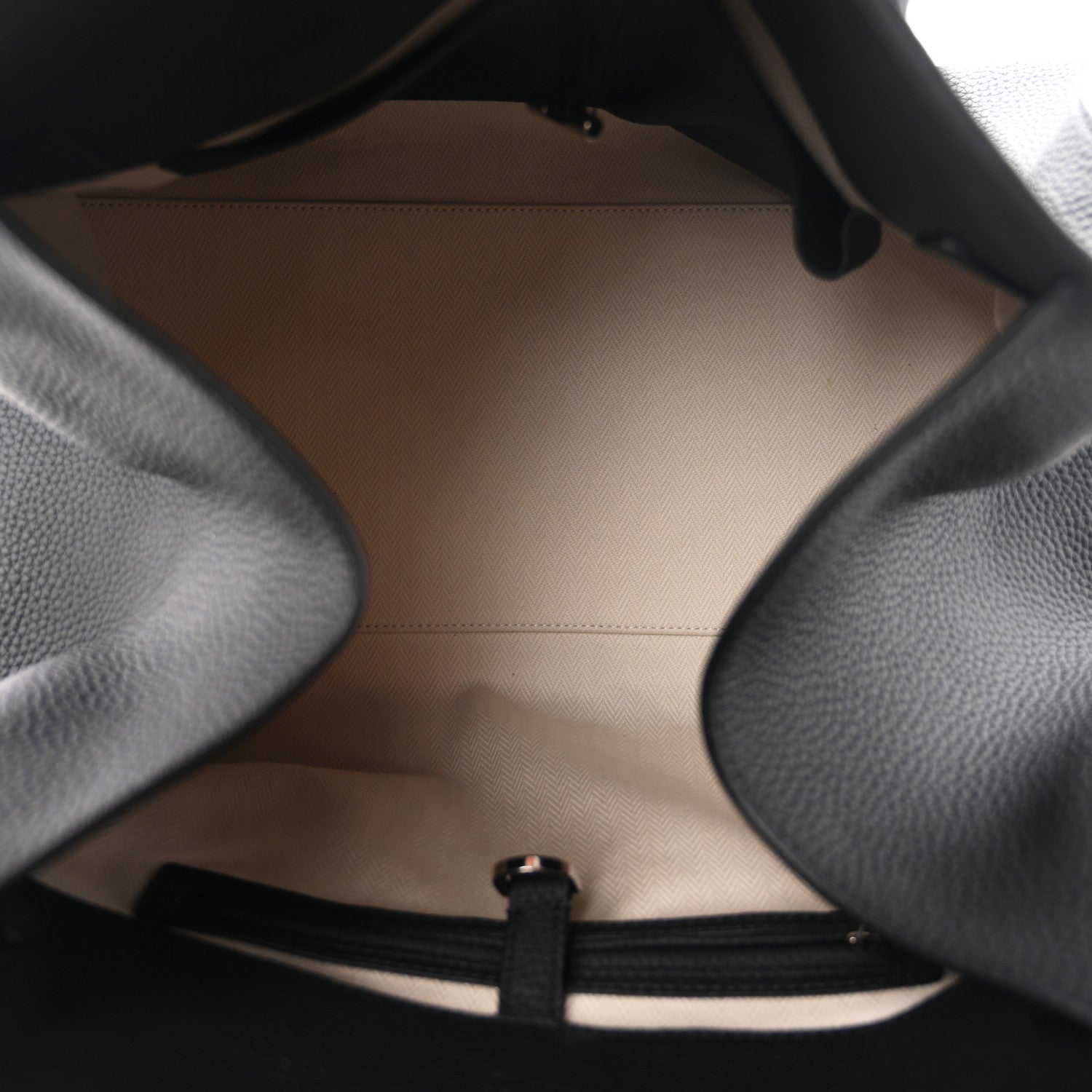 The Row Matte Grained Calfskin Soft Margaux 15 Black 5 of 9