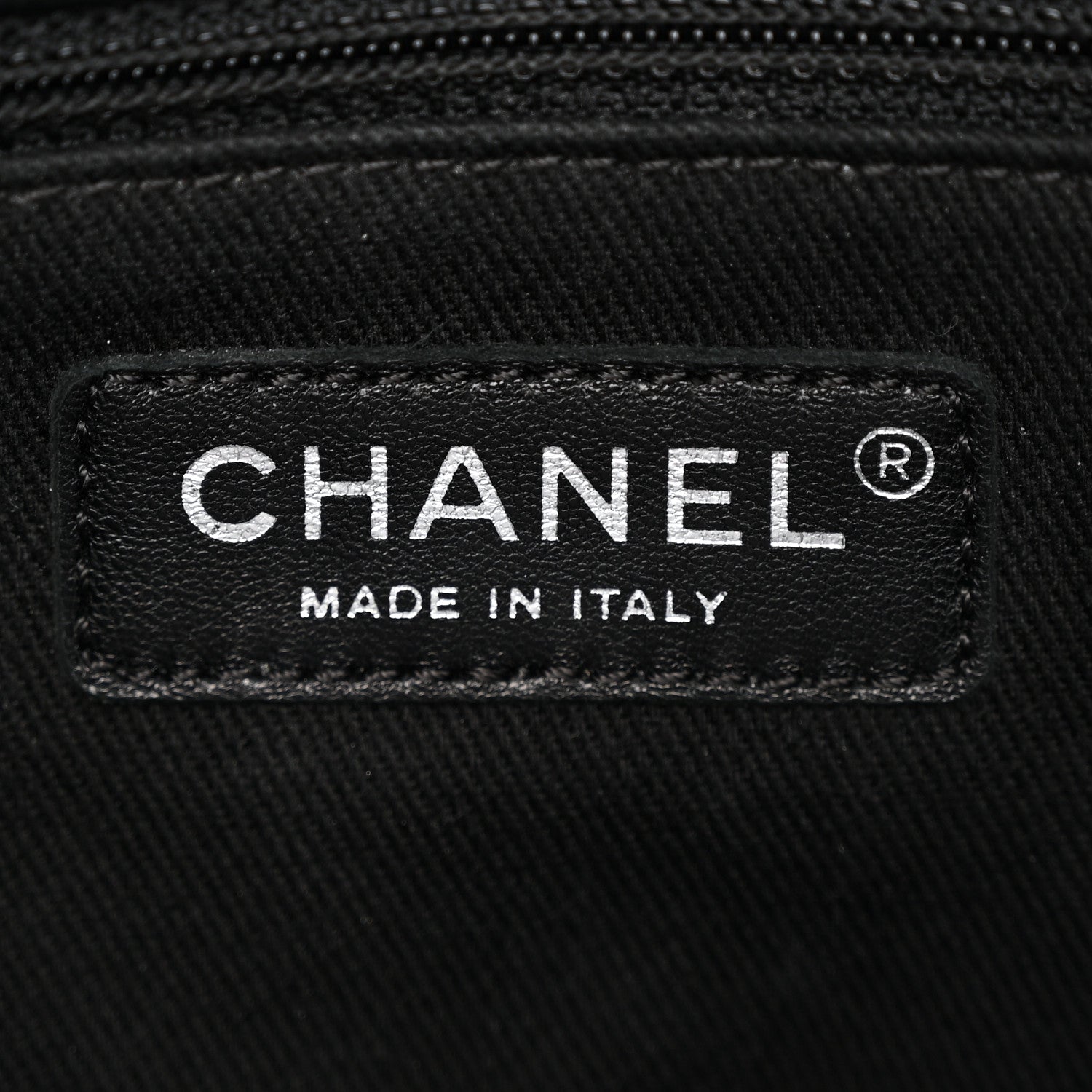 Chanel Calfskin Quilted Jungle Stroll Shoulder Bag Black 6 of 14