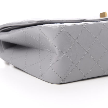 Chanel Aged Calfskin Quilted 2.55 Reissue 226 Flap Grey 9 of 11