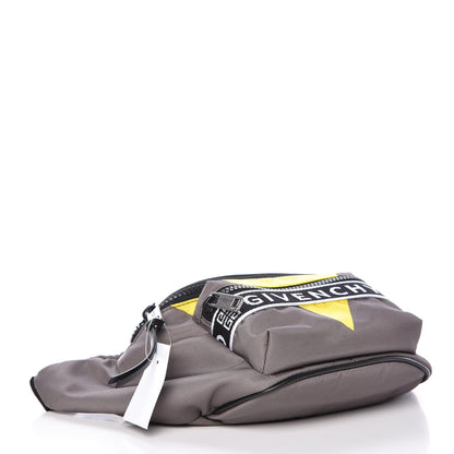 Givenchy Nylon Light 3 Bum Bag Grey Yellow 4 of 9
