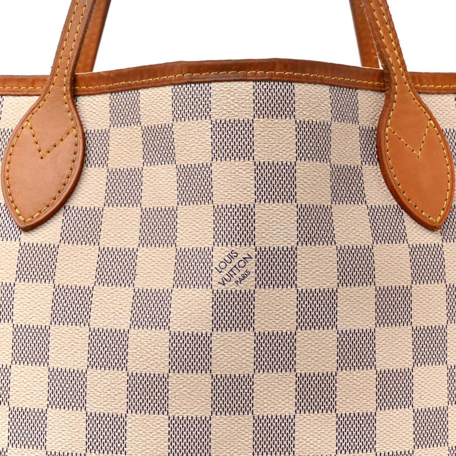Louis Vuitton Damier Azur Neverfull MM 7 of 17