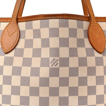 Louis Vuitton Damier Azur Neverfull MM 7 of 17