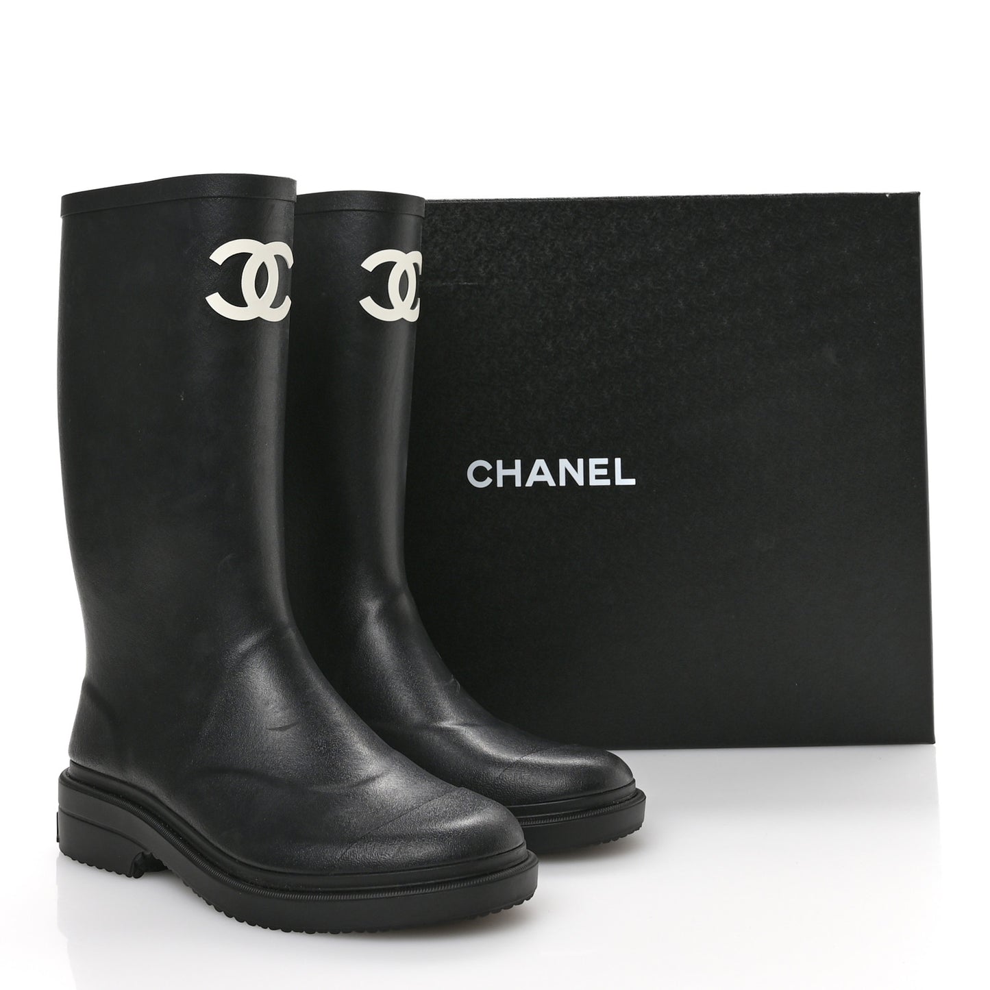 Caoutchouk CC High Boots 38 Black