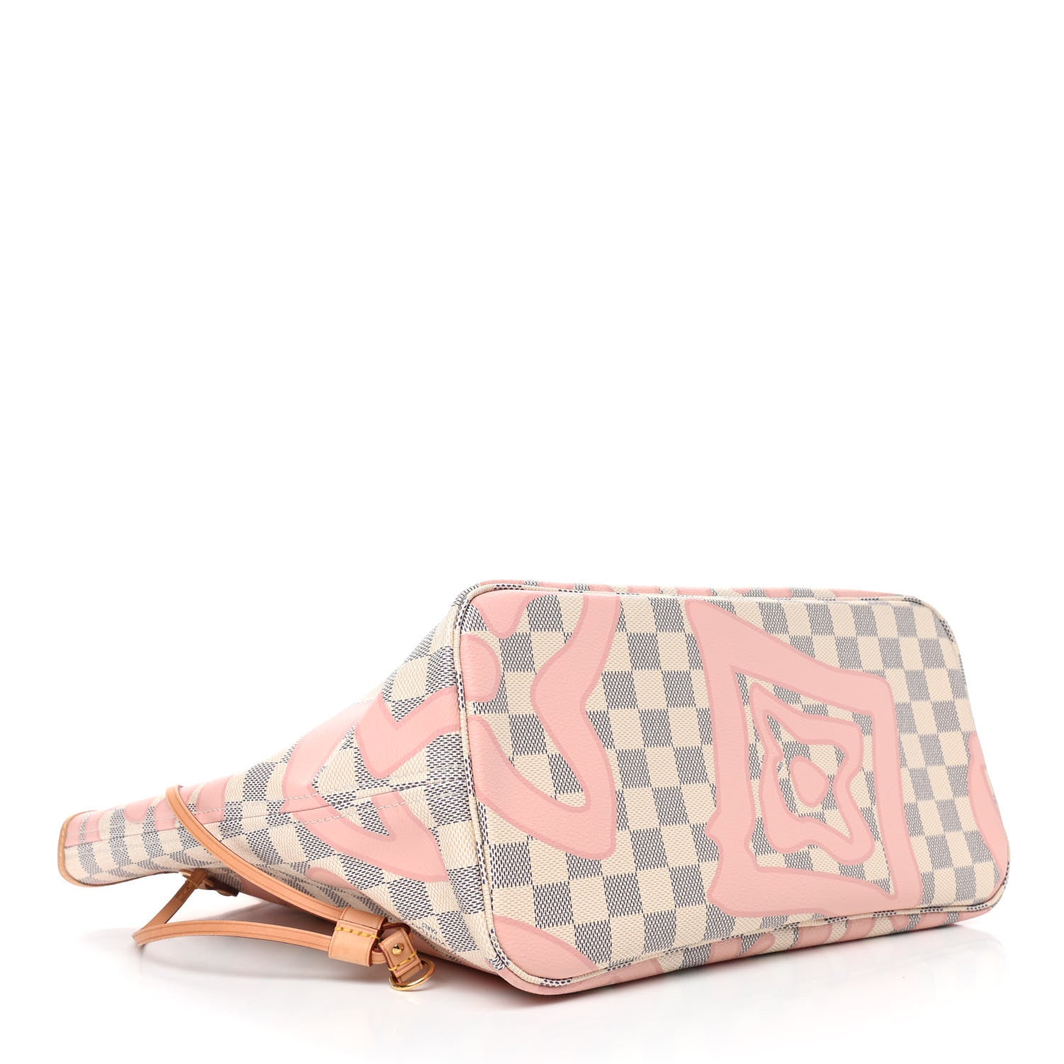 Louis Vuitton Damier Azur Tahitienne Neverfull MM 3 of 4